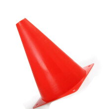 Fußball-Trainingsmarkierungs-Cones Set mit 10 Stück, 18 cm, Rot, PE-Material