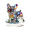 Figurine animale acrylique plate 2D élégante pour les décors-3 0 1