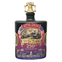 250 Anniversary Whiskeys Dispenser Patriotic Liquor-Red A