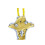 Couches en coton robustes pour chiens en-S poisson jaune 1