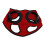 Comfortable Polyester Horse Eye Mask Horse Eye Protecting-Red 1