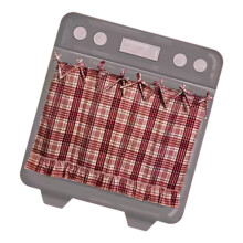 Unique Hand Stitched Oven Cover Skirt Designs For Convenience-B