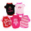 Pet Summer Outfits Lovely Printed Pattern-M. Combination 3 1
