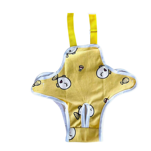 Chien lavable et confortable dans un pantalon-M poisson jaune