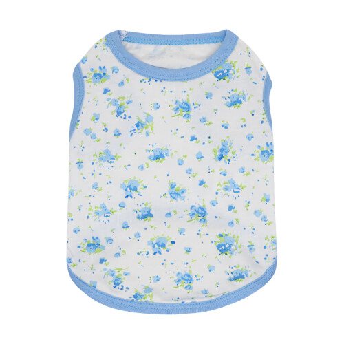 Conceptions pratiques et faciles à nettoyer de-Fleur bleue XL
