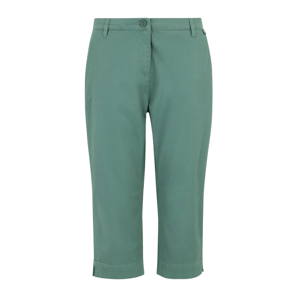 Regatta (16 Uk R, Ivy Moss) Womens/Ladies Bayletta Capri Trousers
