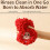 Soft And Absorbent Chenilles Hand Towel Big Head Design-Red 2