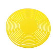 Practical Folding Plastic Storage Solution Single Bottle-Yellow