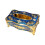 Boîte à mouchoirs classique d'inspiration européenne-bleu doré 1