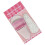 Universals Fit Leather Embroidery Scissors Case For-pink silver 1