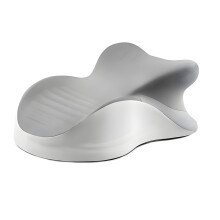 Medium Support Pillow adjusted For Larger-Light Grey