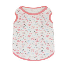 Summer Cotton Pet Clothing With Breathable-S. four pollen edg