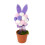 Ostern-Blumentopf-Dekorationen, künstlicher Blumentopf-Violett 1