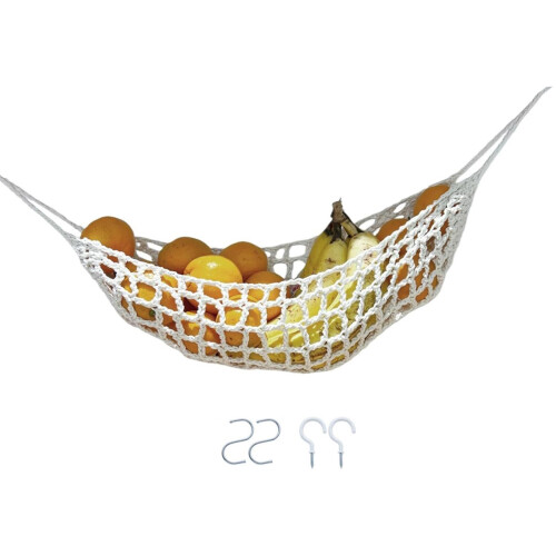 Large Capacity Breathable Cotton Fruit Net Macrames-1 pack