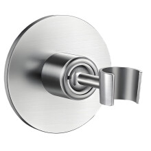 Adjustable Shower Bracket Stainless Steel Shower Head-round