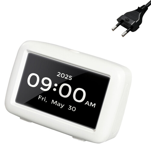 Digital Clock Providing 8 Medicine Alerts Improved Readability