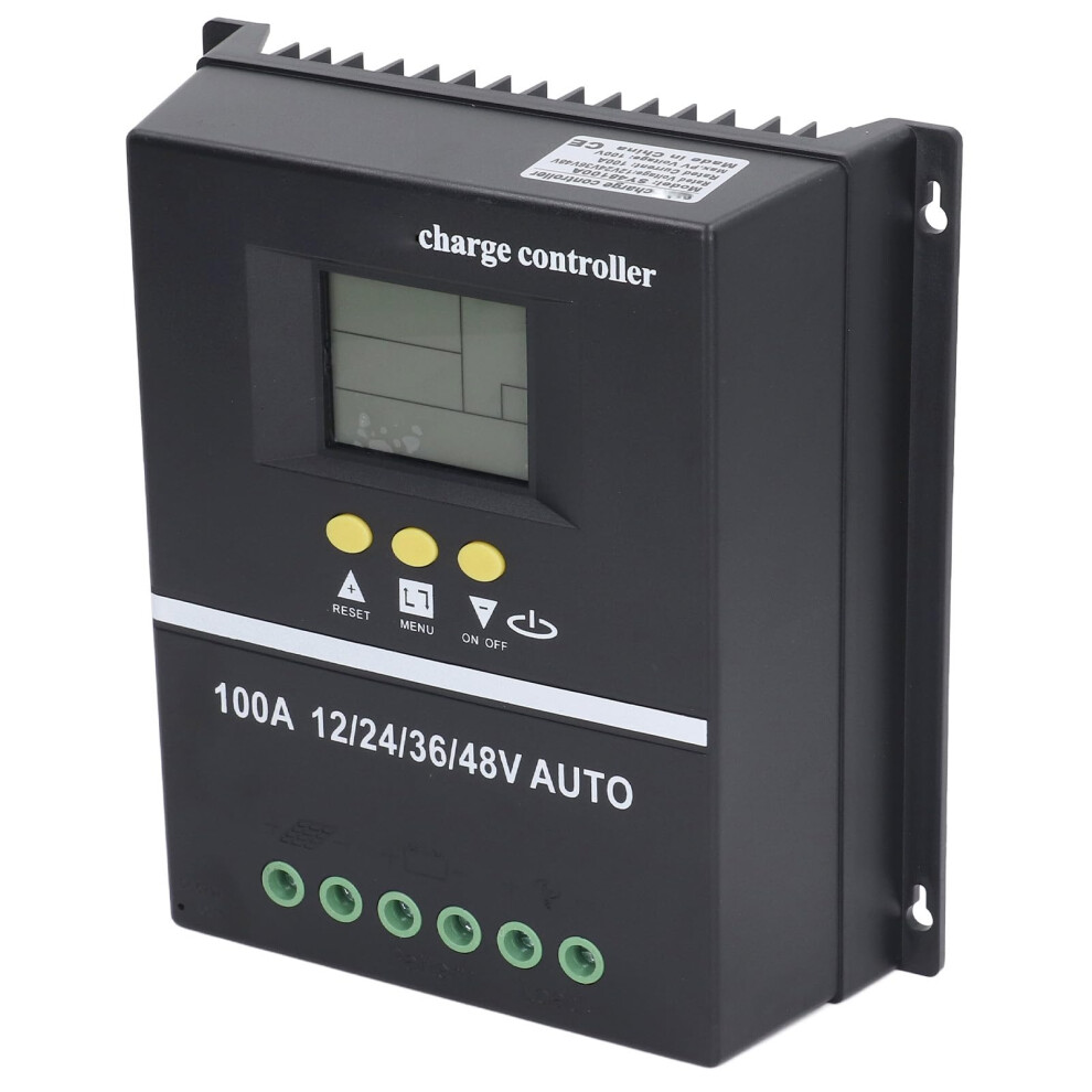100A Mppt Solar Charge Controller 12V 24V 36V 48V Dual Usb Lcd For Gel Agm Lifepo4 Batteries 9053599202448