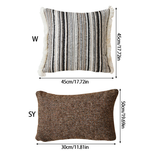 Flannel Pillowcase Breathable Materials For Offices Chair-square 2