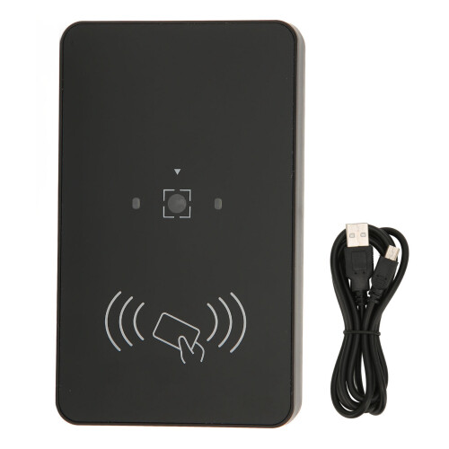 Portable Smart Card & 2D Barcode Scanner for Office Access, ABS Material 1