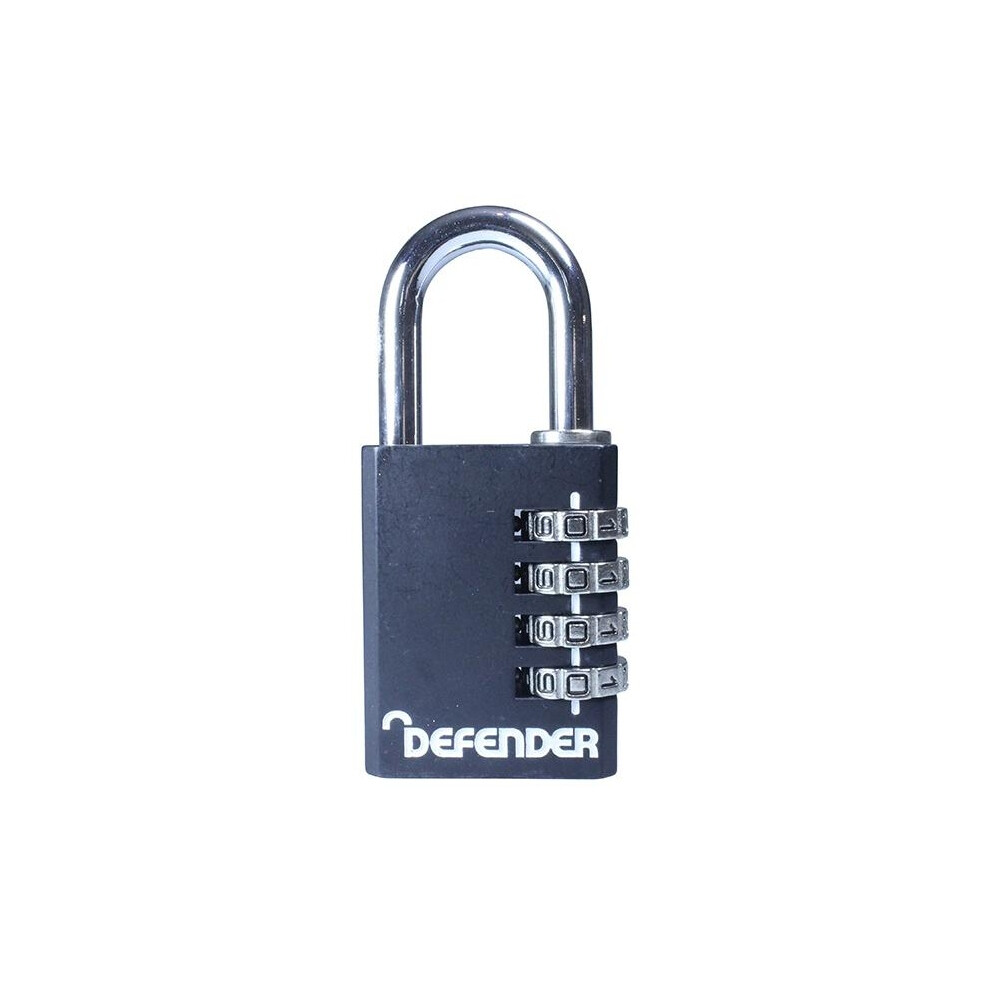 Defender Die-Cast Combination Padlock 5063750564043