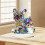 Artistic 2D Flat Dragon Animal Multicolor Acrylic Statue-1 0 3