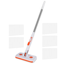 Household Mop Efficient Home Cleaning Easy to-Mop and 5 cloths