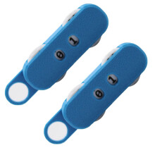 Long Time Use PET Rubber Knitting Counter Tool Ergonomic-Blue