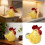 Statue de poulets en verre soufflé à la main,-Sable rouge 3