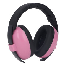 Baby Ear Protection Headphones Pink Soft ABS Infant Noise Cancelling Hearing Protectors