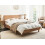 Beliani Bed WIZERNES 140 x 200 cm (EU Double) Light Oak 2