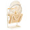 Flexible Kitchen Wall Shelf Three Modifiable-cream color 1