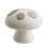 Mushroom Shape Toilet Flush Button For Bathroom Easy-White L 1