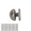 8mm Leather Rivets Kit 100 Sets Hard Alloy Silver Grey Decorative 1