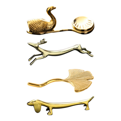Cutlery Bracket Holder Tableware Rack Stainless Steels-Gold 1 1