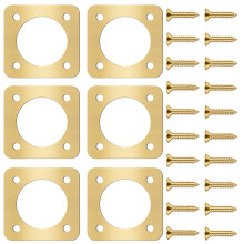 Bird House Hole Protector Copper Guard for Bluebird Nesting Box Weather Resistant 6 Pack