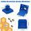 Beehive Entrance Reducer and Ventilation Window 6 Pack, TwoWay Flow Control, Durable ABS 2