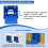 Beehive Entrance Reducer and Ventilation Window 6 Pack, TwoWay Flow Control, Durable ABS 3