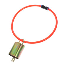 Adjustable Sheep Collar with Copper Bell, Reflective Design and Quick Release for Livestock Tracking