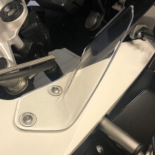 Motorrad-Seitenwindschild für R1200GS R1250GS ADVENTURE 2014-2022 Schwarz/Transparent