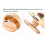 8mm Gold Leather Rivets Kit 100 Sets Decorative Metal Studs 7
