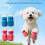 Chaussures imperméables pour chiens, antidérapantes,-Rose L 3