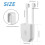 2 Pieces Toilet tanks Cleaner Tablet-White Plastic version 5