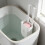 2 Pieces Toilet tanks Cleaner Tablet-White Plastic version 6