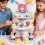 Easy To Assemble 3 Section Dessert Stand For Baseball Parties 2