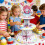 Easy To Assemble 3 Section Dessert Stand For Baseball Parties 5