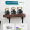 Wall Mount Shelves 6 Inch Depth Industrial Styles 4 Pieces 3