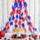 10Pcs Stitched Crepe Paper Streamers Independence Day Ceiling 4