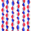 10Pcs Stitched Crepe Paper Streamers Independence Day Ceiling 6