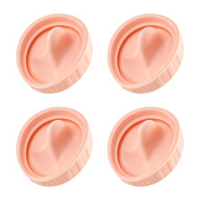 Bagues d'étanchéité de remplacement en Silicone, 4-rose clair