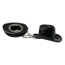 Safe And Easy To Use Bottle Opener Cowboy Hat Style-Black 2